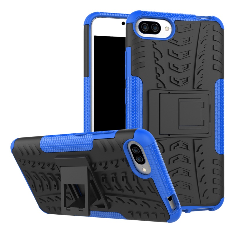 เคส zen 4 max pro #เคสฝาหลังไฮบริดรูปแบบยางรถยนต์ Kickstand TPU + PC 2 in 1 สีสันสวยงาม