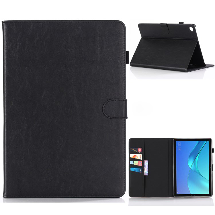 Case Huawei MediaPad M5 Pro 10.8นิ้ว #เคสฝาพับหนัง PU แบบกระเป๋าสตางค์สไตล์ย้อนยุคมีช่องเสียบบัตร