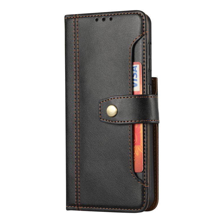 เคส Samsung Galaxy S21+#เคสฝาพับหนัง PU สไตล์กระเป๋าสตางค์พร้อมช่องใส่การ์ด Multi-Card Slots Wallet Casing PU Leather Case Magnetic Buckle Book Flip Cover