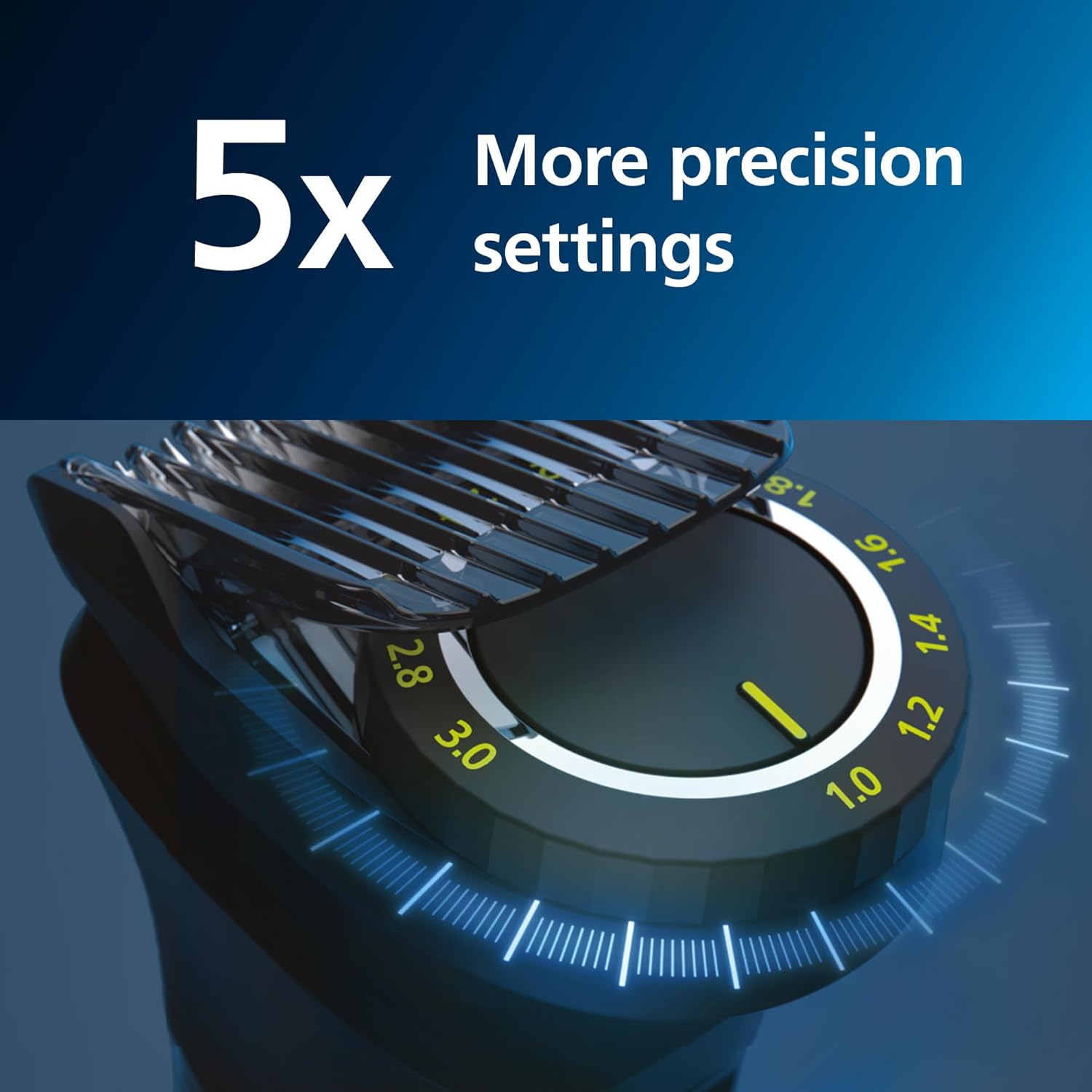 Philips® Norelco MultiGroom 9000 Trimmer for Beard, Head, Body, and Face Model MG9520/50 เครื่องตัดแต่งหนวดและเส้นผม