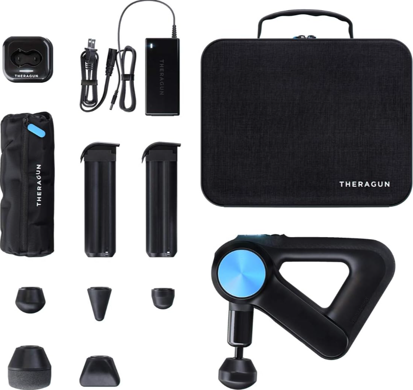 Theragun® 4th Pro, G3PRO, Handheld Massage with 6 Attachments for Pain Relief & Energize Body เครื่องนวด ปรับองศา 4 ระดับ