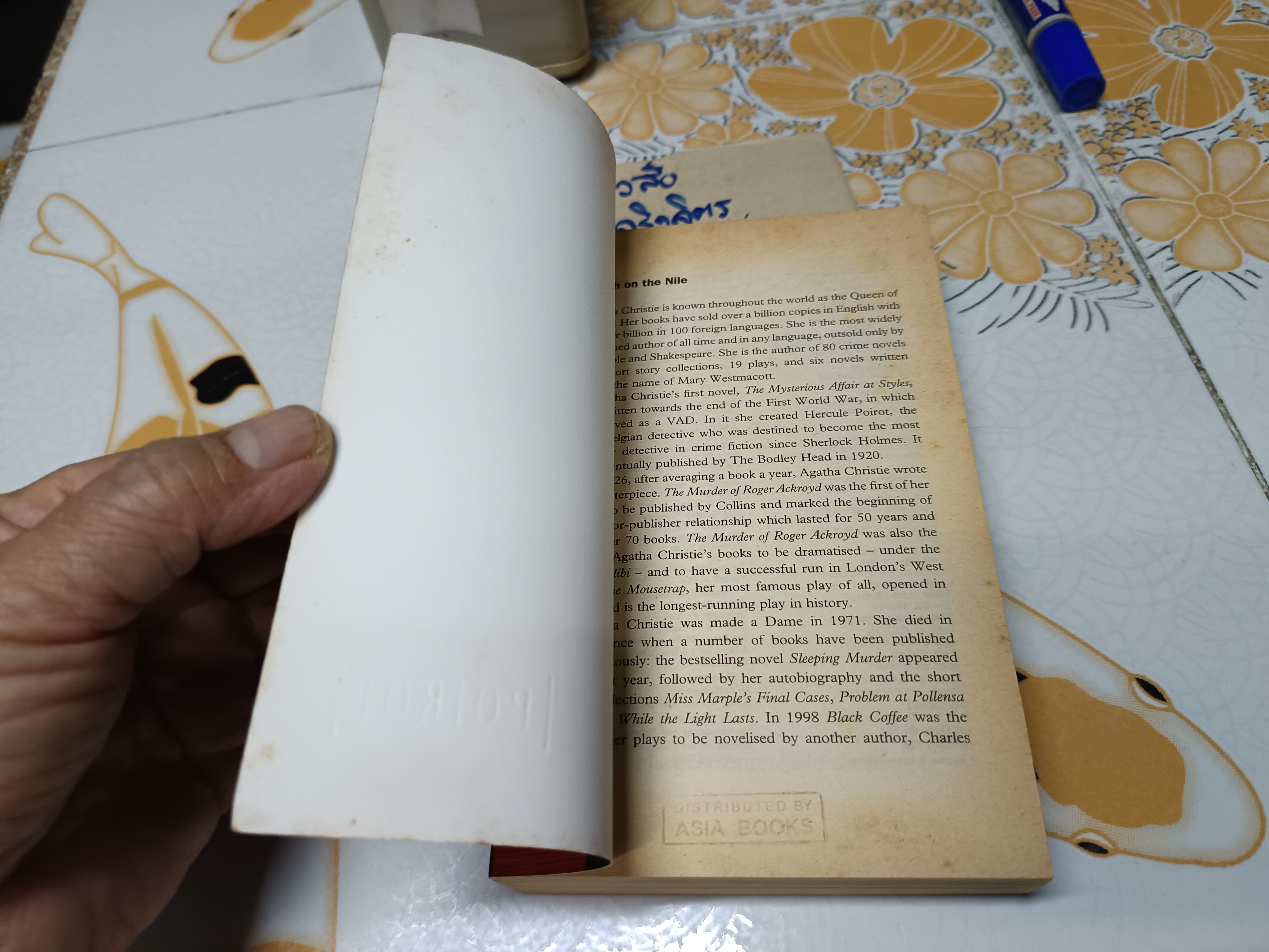 Death on the Nile Agatha Christie's A Hercule Poirot mystery 2001