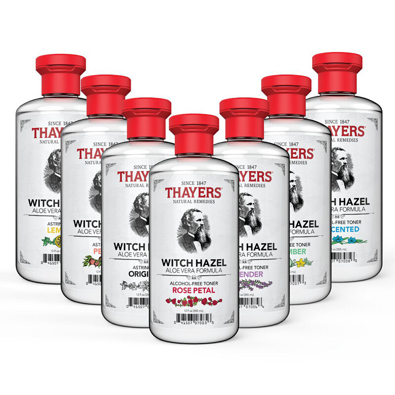 [ฉลากไทย] THAYERS Witch Hazel Aloe Vera Formula Alcohol-free Toner Lavender 89ml ผลิตภัณฑ์โทนเนอร์ เทเยอร์