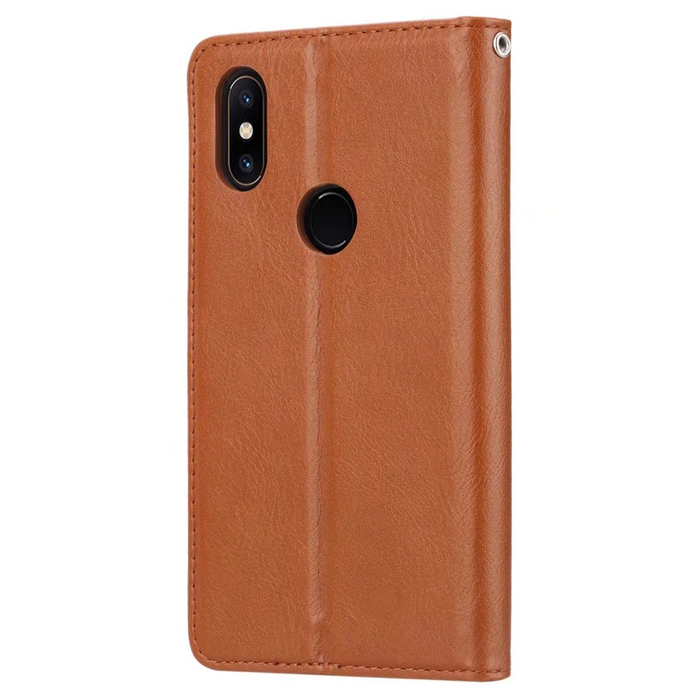 เคส Xiaomi Mi Mix 2s #เคสฝาพับแบบกระเป๋าสตางค์หนัง PU มีช่องเสียบบัตรคุณภาพดี