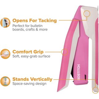 Bostitch® Office InPower Desktop Stapler 20 Sheet Capacity เครื่องเย็บกระดาษ แม็กเย็บ ได้มากถึง 20 แผ่น