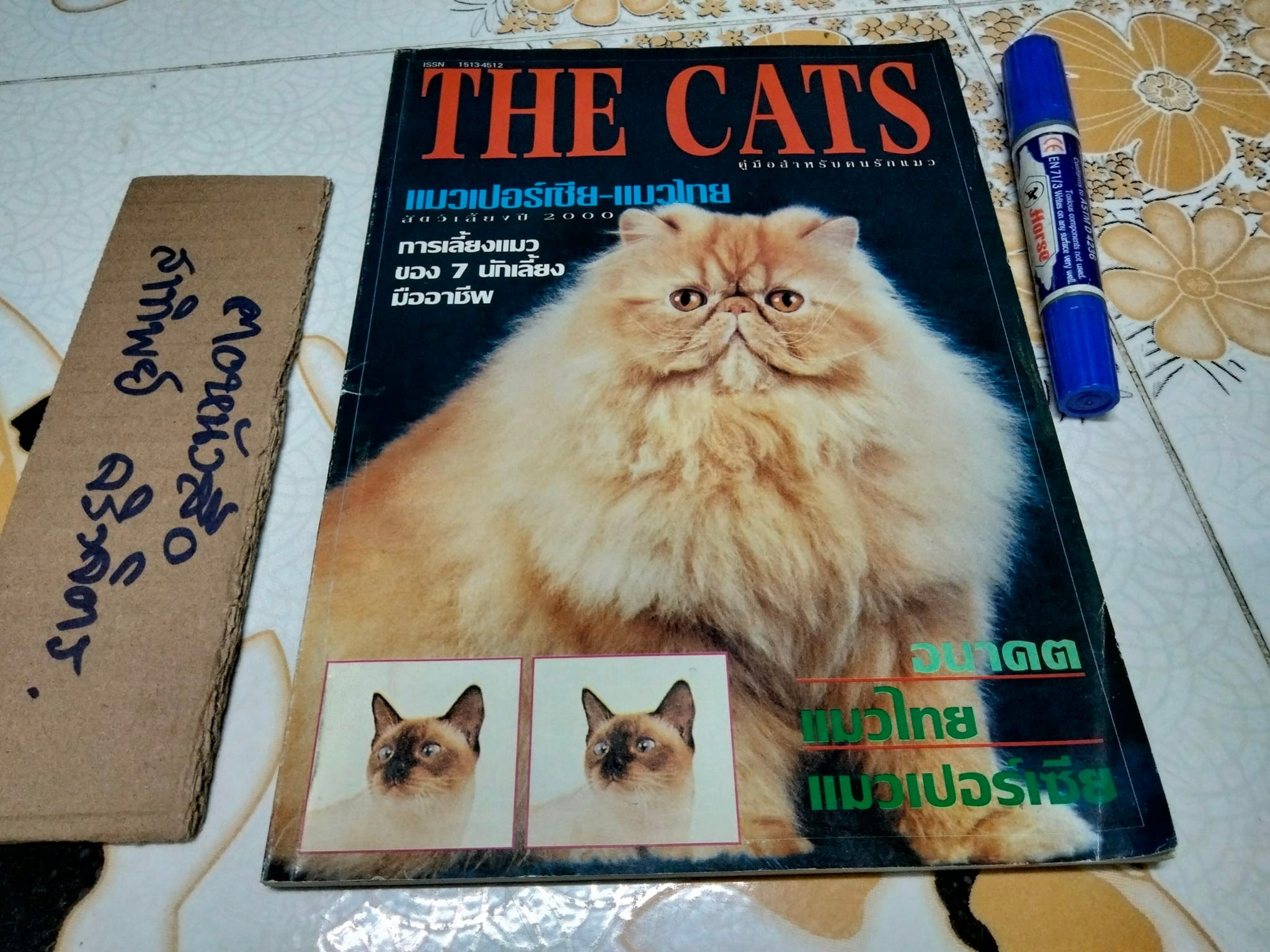 THE CATS คู่มือสำหรับคนรักแมว **สินค้าหมด**