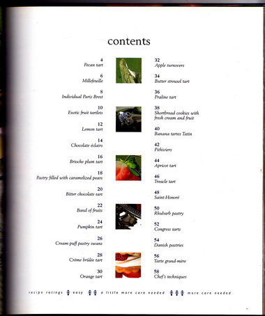 TARTS & PASTRIES (Le Cordon Bleu Home Collection) ปกแข็ง มีใบหุ้มปก **สินค้าหมด**