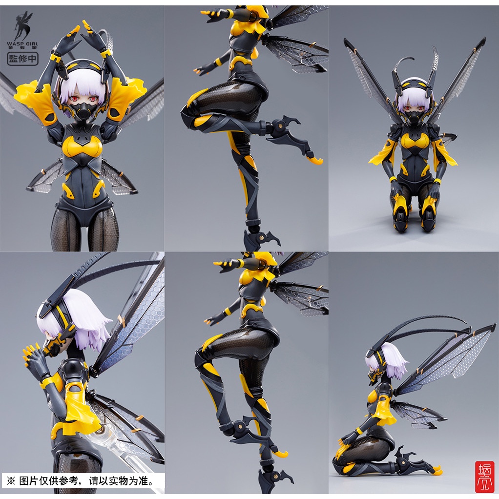 BEE-03W Wasp Girl action figure