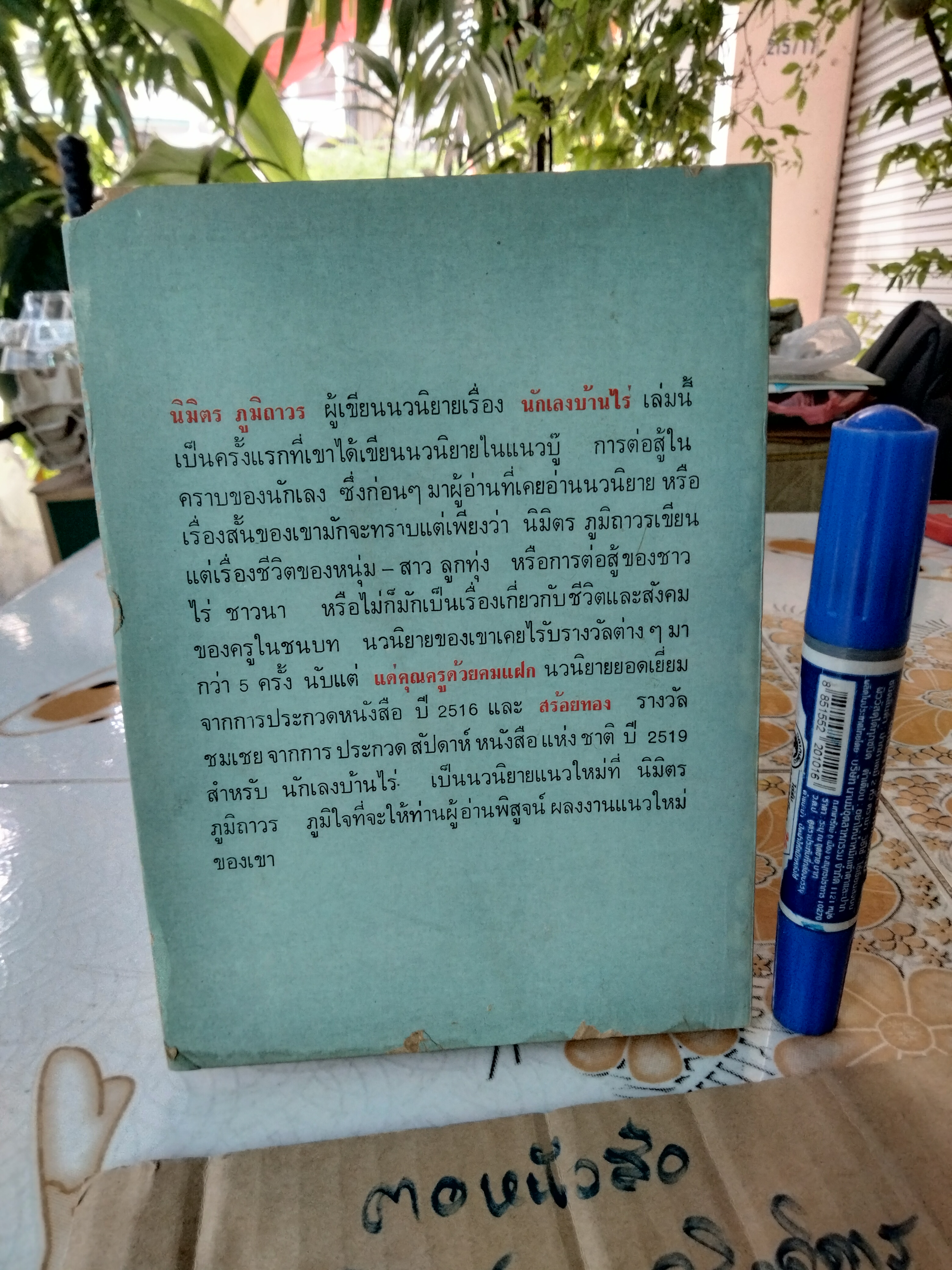 นักเลงบ้านไร่ (เล่มเดียวจบ) โดย นิมิตร ภูมิถาวร