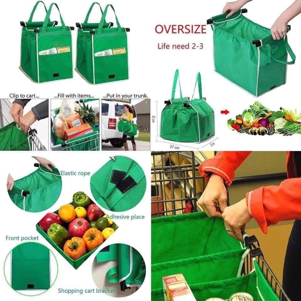 ถุงผ้า shopping set 2 ชิ้น