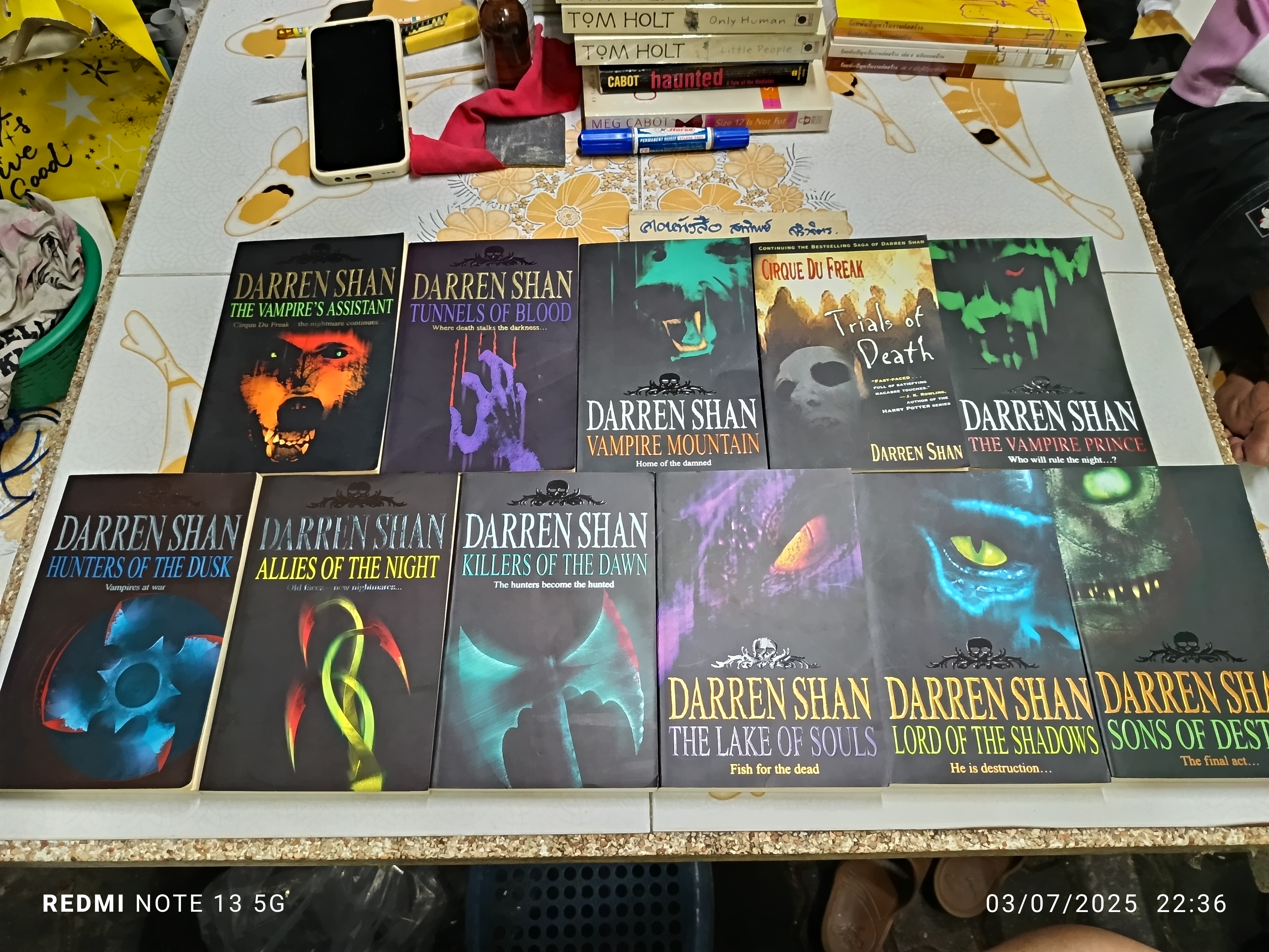 The Saga of Darren Shan ฉบับภาษาอังกฤษ เล่มที่ 2-12 (ขาดเล่มที่ 1)