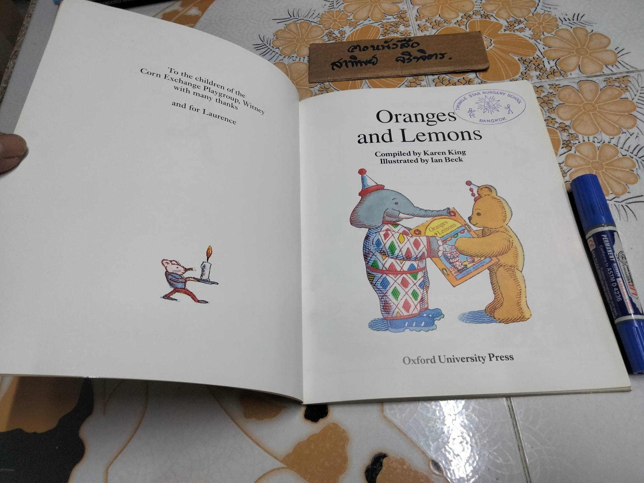 Oranges and Lemons (Singing and dancing games) by Ian Beck Karen King