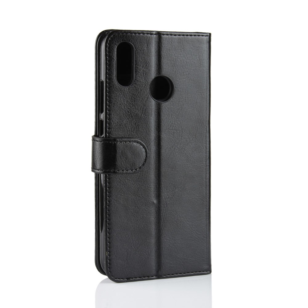 เคส Huawei Y9 (2019) #เคสฝาพับหนัง PU ผิวหนังม้าสไตล์กระเป๋าสตางค์ราคาเบาๆสบายกระเป๋า
