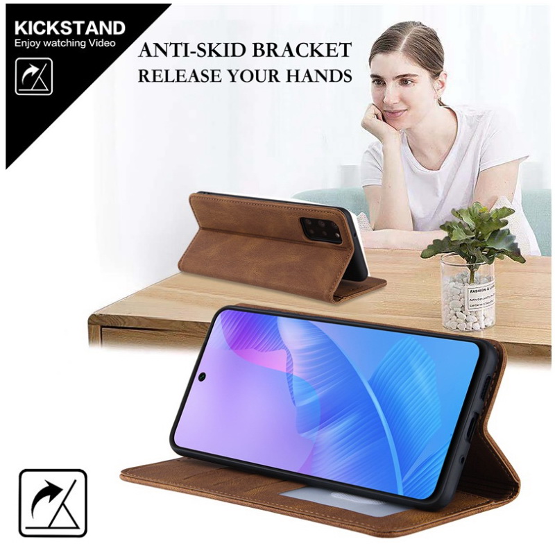 Case Samsung Galaxy S20 FE / S20 FE 5G #เคสฝาพับหนัง PU สไตล์กระเป๋าสตางค์พร้อมช่องใส่การ์ด Luxury Flip Stand Card Phone Leather Wallet Cover Casing