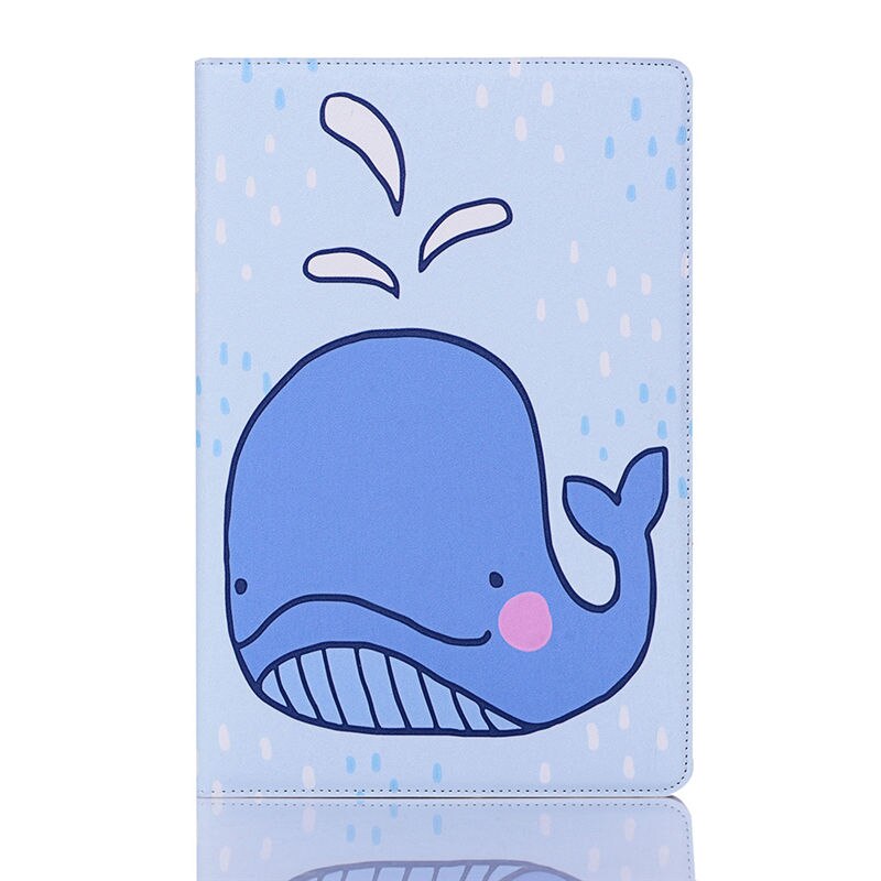 เคส Samsung Galaxy TAB A 10.1 2019 SM-T510 SM-T515 #เคสแบบฝาพับพิมพ์ลาย Pattern Printing Wallet Stand Leather Tablet Cover