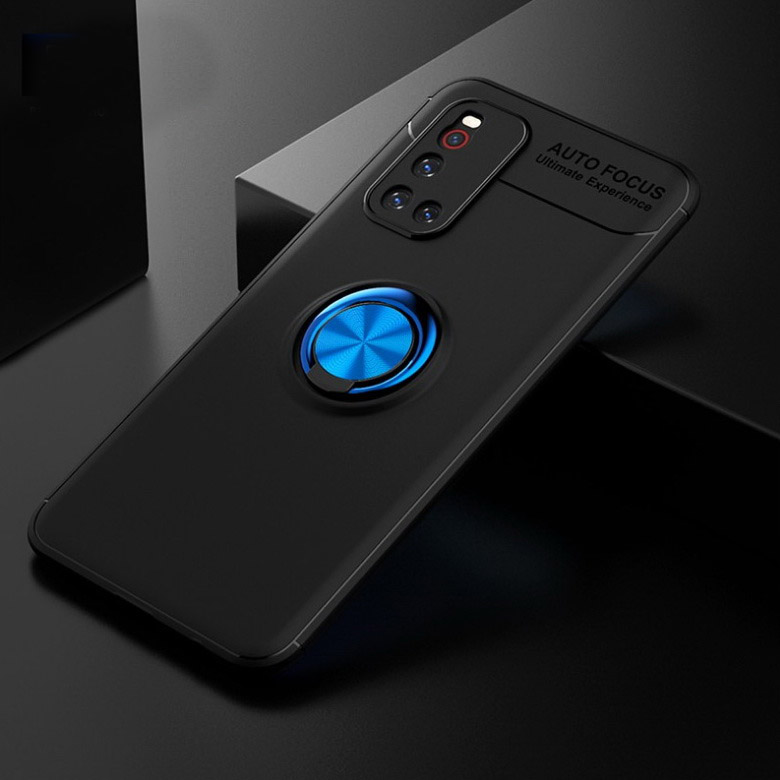 Case Vivo V19 #เคสฝาหลัง TPU มีแหวนสวมนิ้ว Rotate Finger Ring Back Cover Soft Silicone Phone Casing