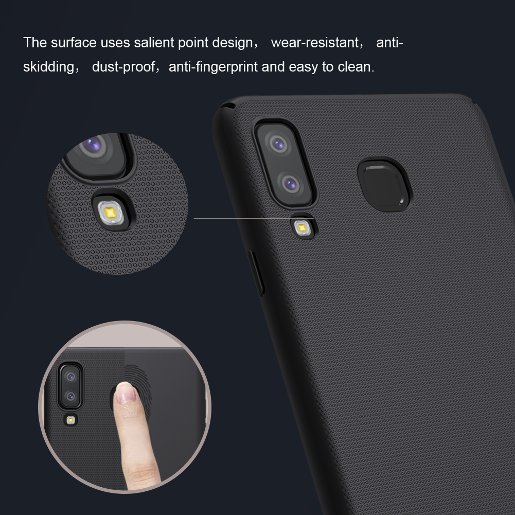Case Samsung Galaxy A8 Star #เคสฝาหลัง NILLKIN แท้รุ่น Super Frosted Shield