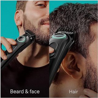 Braun® All In One Trimmer Kit 7 in 1 Model AlO3470 เครื่องตัดแต่งหนวดเครา เส้นผม และขน