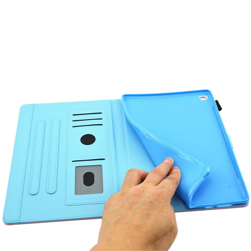 Case Huawei MediaPad M5 8.4 นิ้ว #เคสฝาพับหนัง PU พิมพ์ลาย Multifunction Pattern Printing Leather