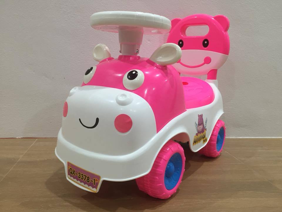 รถขาไถ หน้าฮิปโป