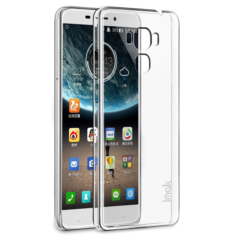 Case Asus Zenfone 3 Max ZC553KL เคสฝาหลัง พลาสติก สีโปร่งใสกันรอยขีดข่วน IMAK Scratch-proof Crystal Clear PC Case II