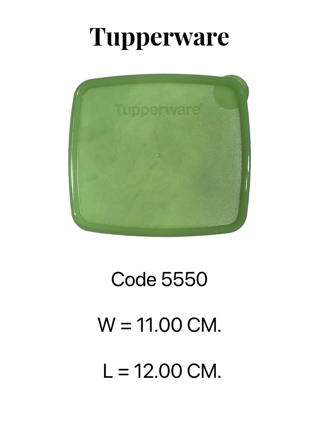 อะไหล่ฝาทัพเพอร์แวร์ รุ่นฝาเหมันต์ ทรงสี่เหลี่ยม รหัส 5550 หรือ 310