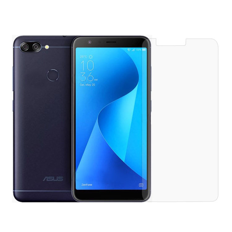 ฟิล์มกระจก Asus ZenFone Max Plus (M1) ZB570TL หนา 0.3mm (Arc ขอบ) แบบไม่เต็มหน้าจอ
