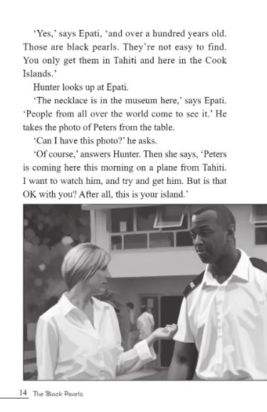 หนังสืออ่านนอกเวลาภาษาอังกฤษ The Black Pearls (ระดับ Entry) The Black Pearls (Entry-Level) 黑珍珠项链（入门级）