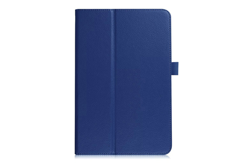 เคส Samsung Galaxy Tab S4 10.5นิ้ว T830/T835 #เคสฝาพับหนัง PU ผิวลิ้นจี่ Litchi Skin Leather Case