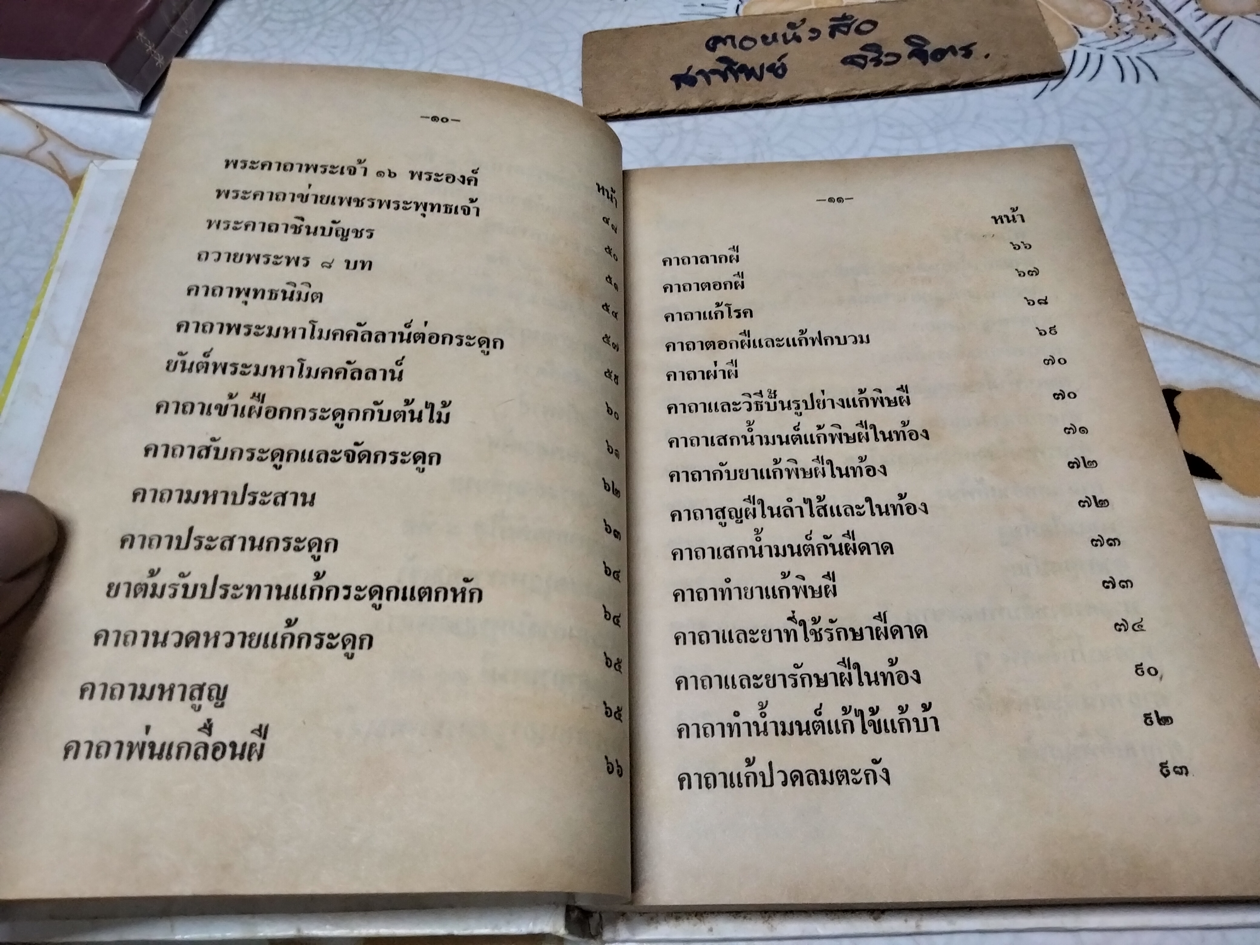 คัมภีร์พุทธมนต์โอสถ โดย เทพย์ สาริกบุตร หนึ่งในคัมภีร์พระเวท ชุดพิเศษ 6 เล่ม **สินค้าหมด**
