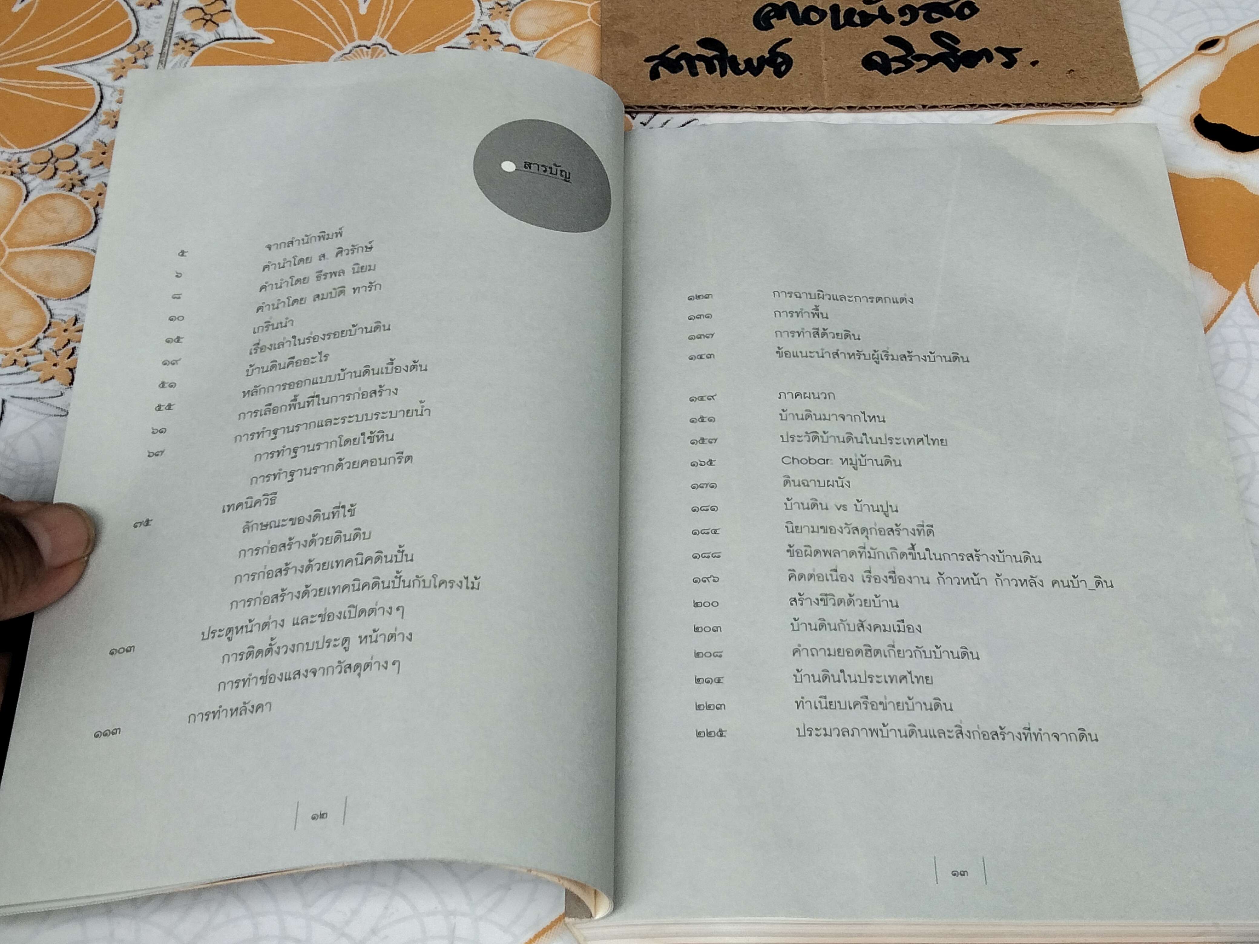 สร้างบ้านด้วยดิน จากดินสู่บ้าน... ธนา อุทัยภัตรากูร และทีมงานบ้านดิน อาศรมวงศ์สนิท (หนังสือมีคราบน้ำ) **สินค้าหมด**