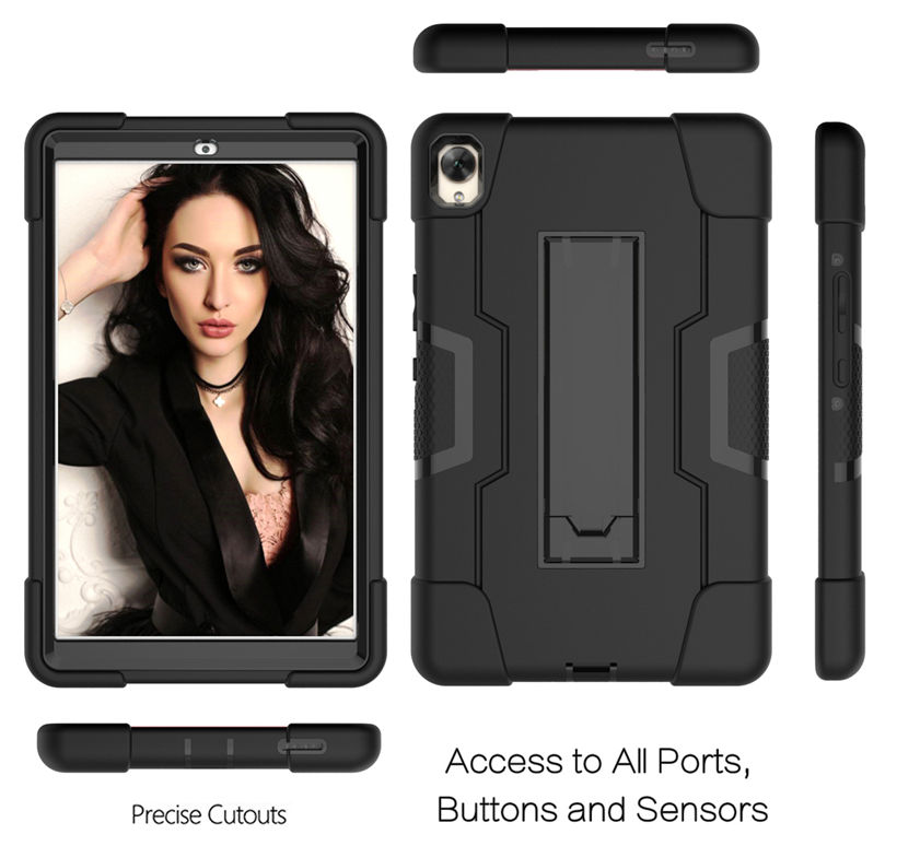 เคส Huawei MediaPad M6 8.4 นิ้ว #เคสฝาหลังกันกระแทก Kickstand PC Silicone Armour Defender