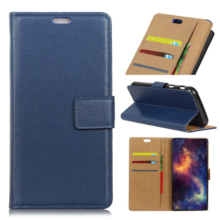 Case Wiko View 2 PRO #เคสฝาพับแบบกระเป๋าสตางค์พับวางตั้งได้ PU Leather Wallet Stand