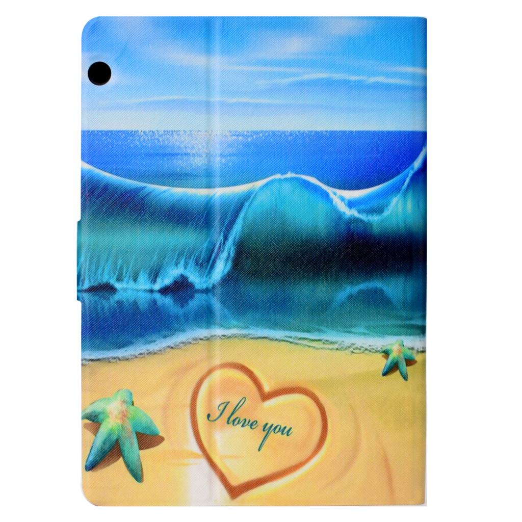 เคส Huawei MediaPad T3 10 #เคสฝาพับพิมพ์ลายมีที่ใส่การ์ด Pattern Printing Card Holder