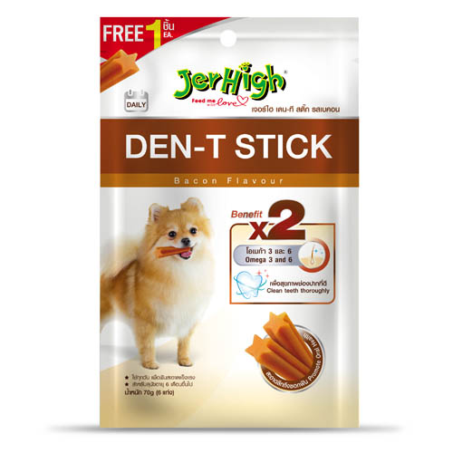 Jerhigh Den-t Stick รสเบคอน