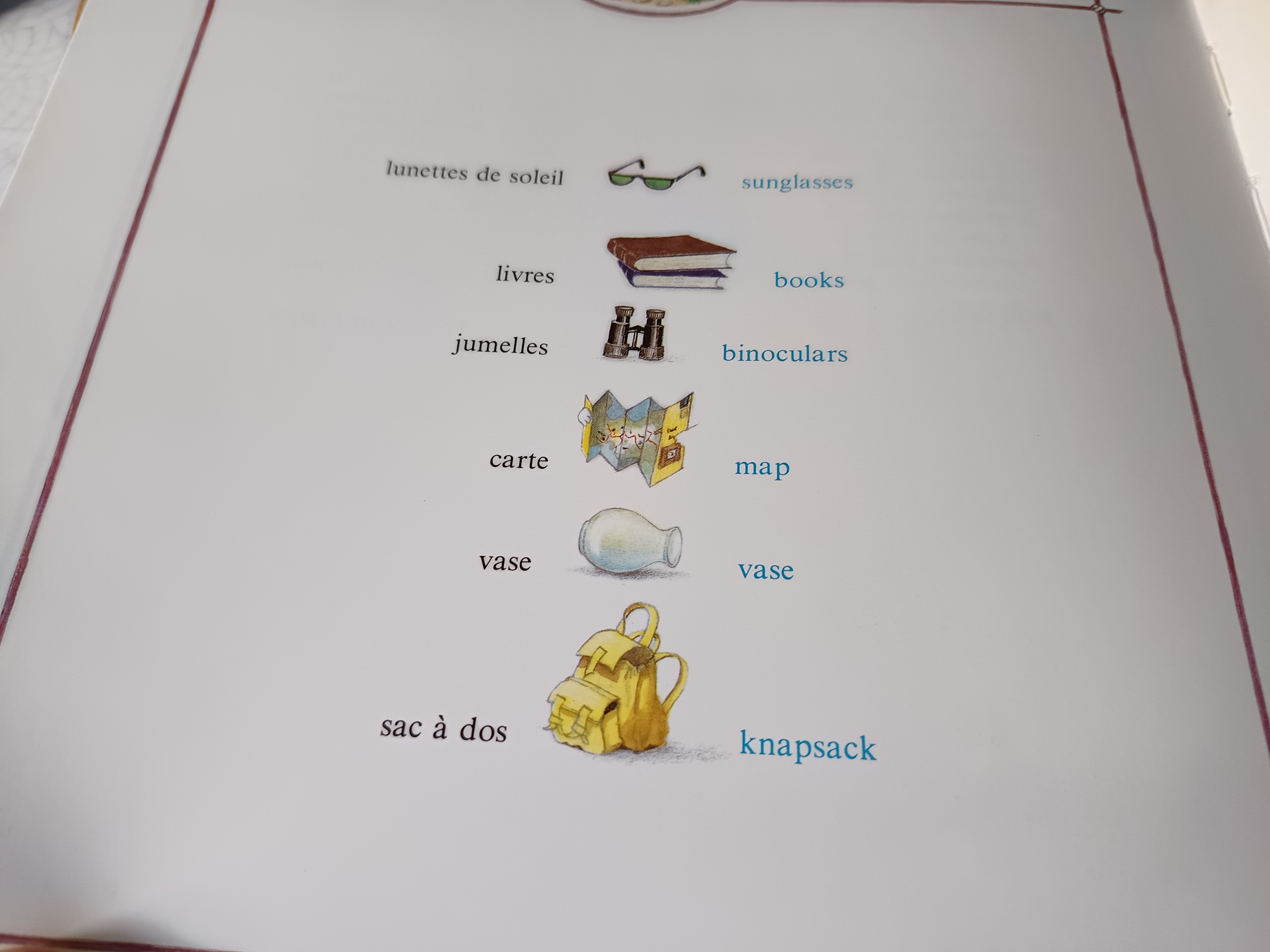 หนังสือสำหรับเด็กปกแข็ง ฉบับ 2 ภาษา (ฝรั่งเศส-อังกฤษ) **สินค้าหมด**