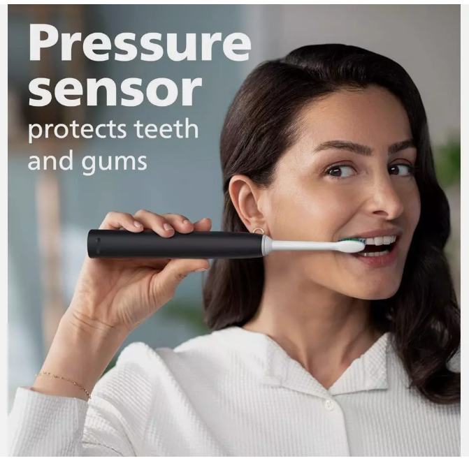 Philips® Sonicare 4100 Power Rechargeable Electric Toothbrush ฟิลิปส์ แปรงสีฟันไฟฟ้า แบบชาร์จไฟได้