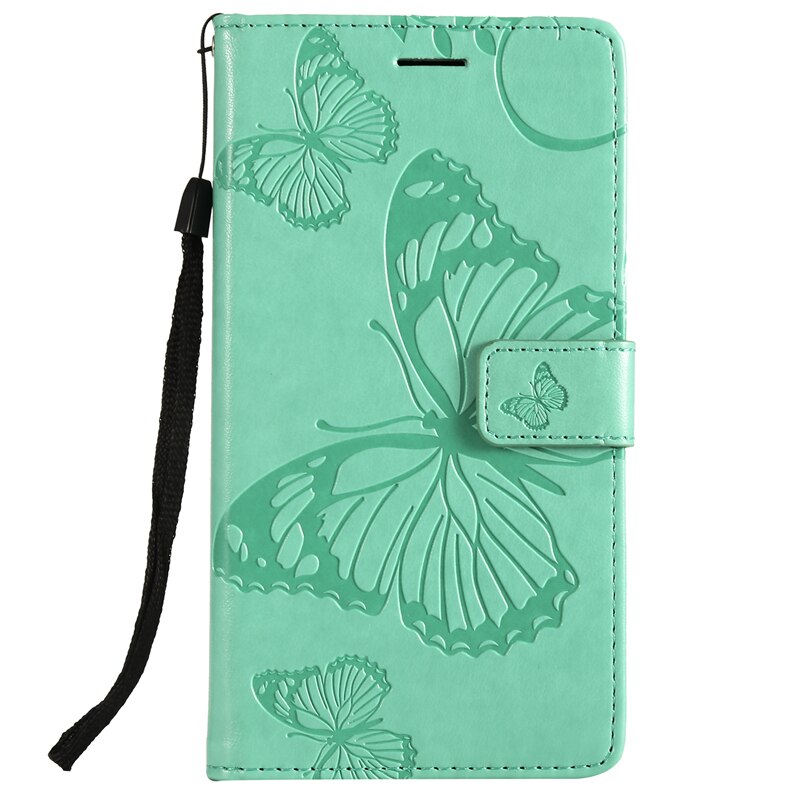Case Samsung Galaxy S8 Plus #เคสฝาพับหนัง PU Imprint Butterflies Pattern