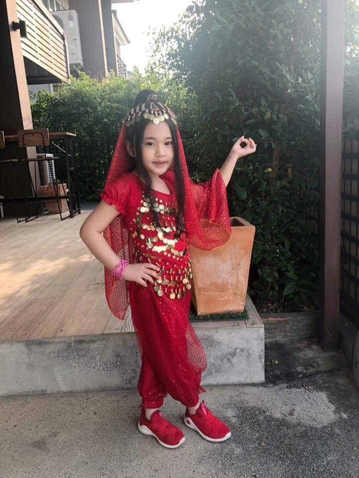 ชุดจินนี่เด็ก รุ่นกางเกง set 4 ชิ้น