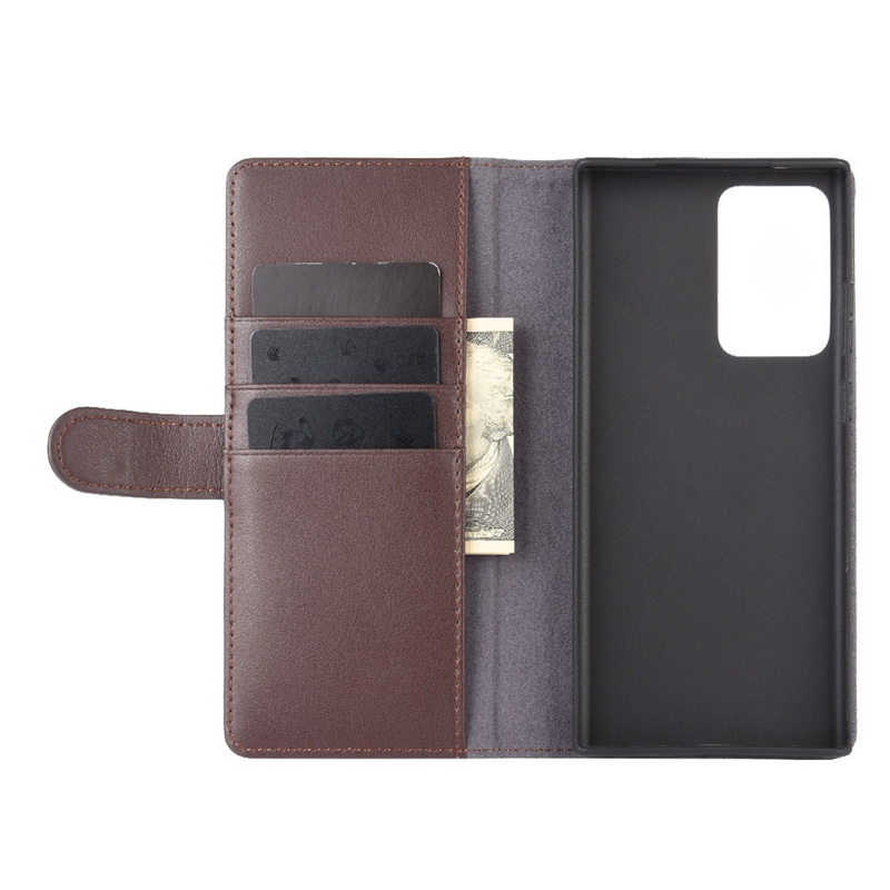 Case Samsung Galaxy Note 20 / Note 20 5G #เคสฝาพับสไตล์กระเป๋าสตางค์รูปแบบหนังแยกมีช่องเสียบบัตรคุณภาพดี