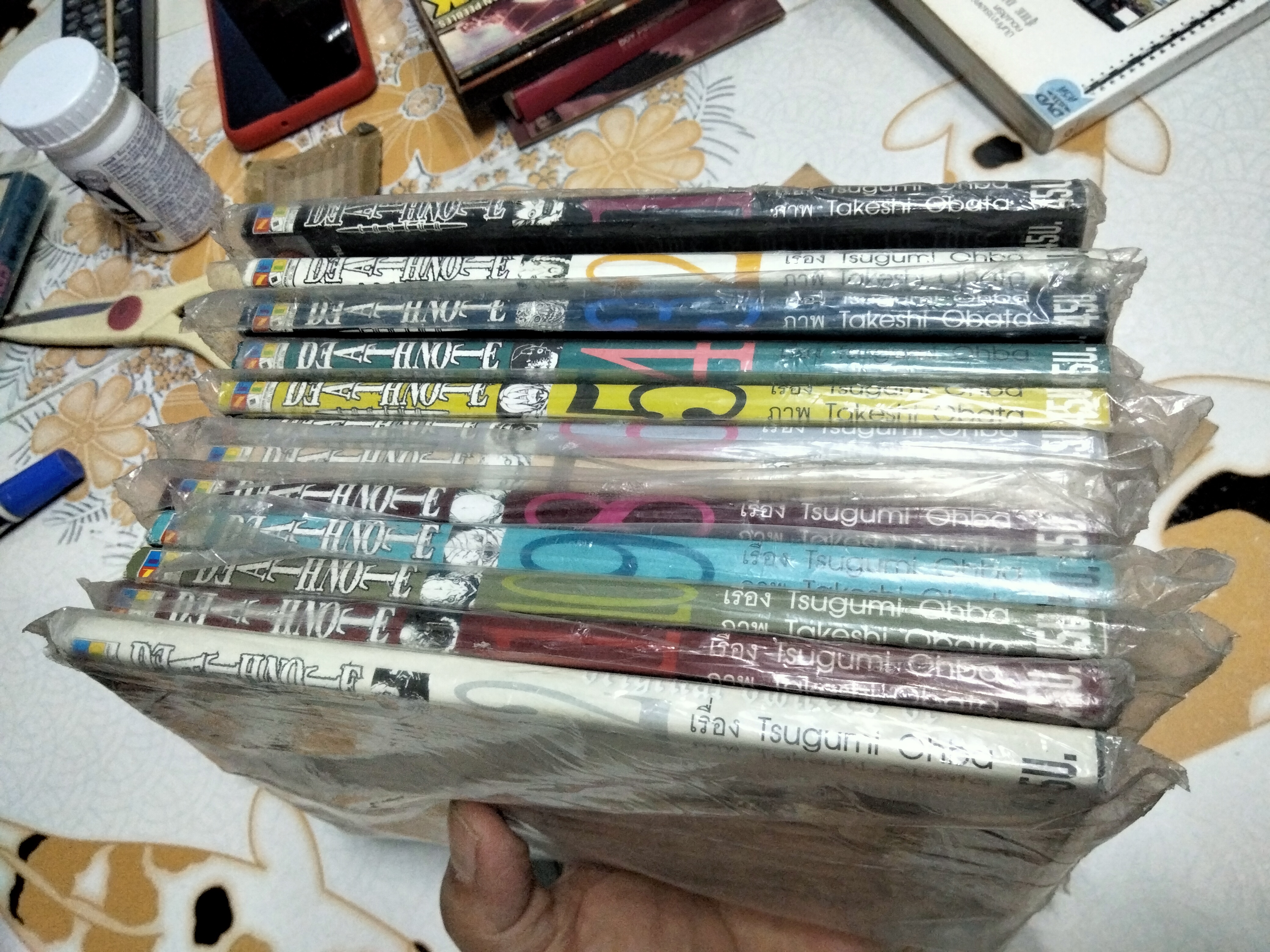 หนังสือการ์ตูน Death Note 12 เล่มจบ (หนังสือบ้าน)