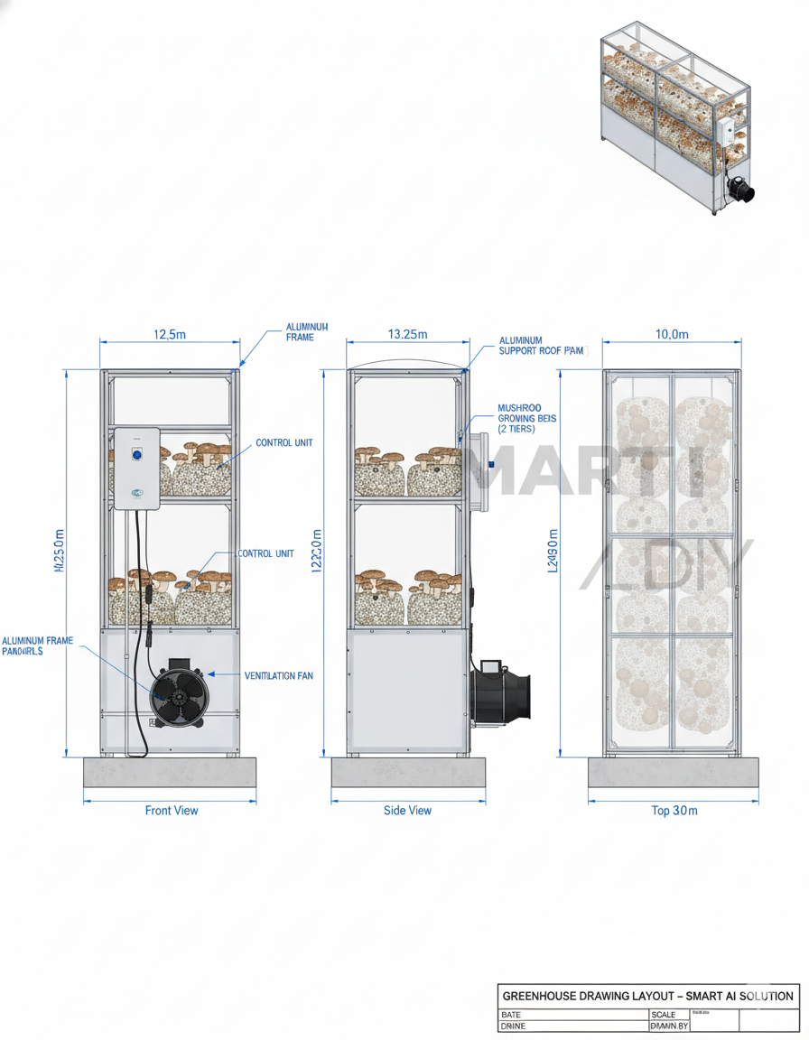 ตู้เพาะเห็ดอัจฉริยะ Smart Mushroom Box