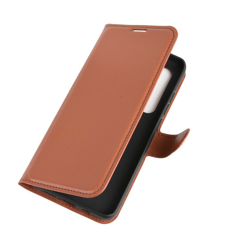 Case Xiaomi Mi Note 10 Lite #เคสฝาพับสไตล์กระเป๋าสตางค์หนัง PU ผิวลิ้นจี่