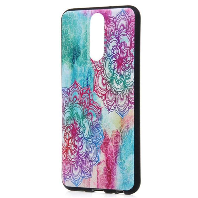 Case Huawei nova 2i #เคสฝาหลังTPU เนื้อสีดำพิมพ์ลายน่ารักๆ