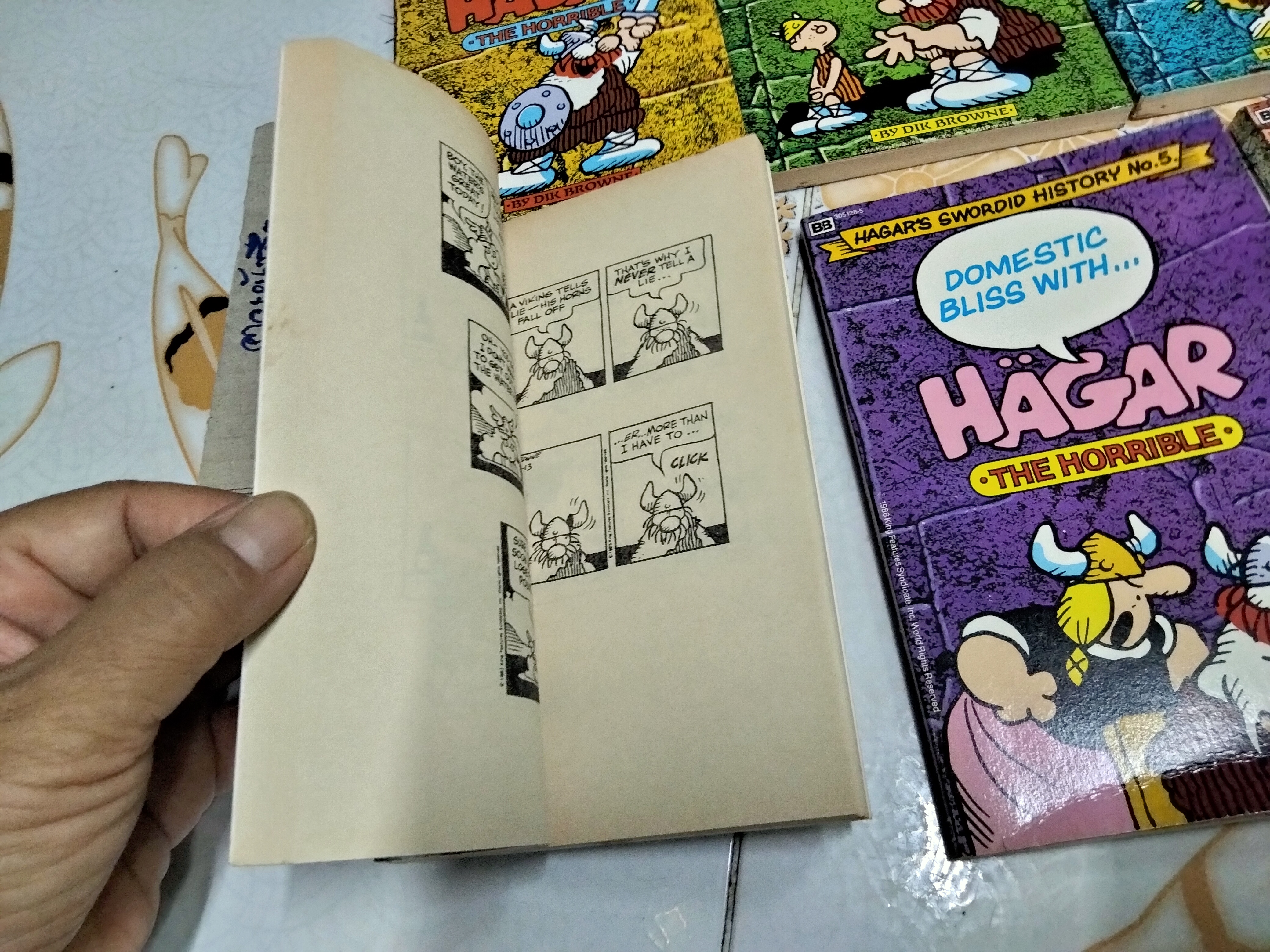 Hägar the Horrible (Hagar's Swordid History No.1- 6) - ขายรวม 6 เล่ม