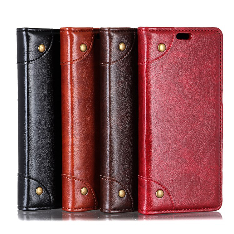 Case Asus Zenfone Max Pro (M2) ZB631KL #เคสฝาพับแบบกระเป๋าสตางค์ Textured PU Leather Protection