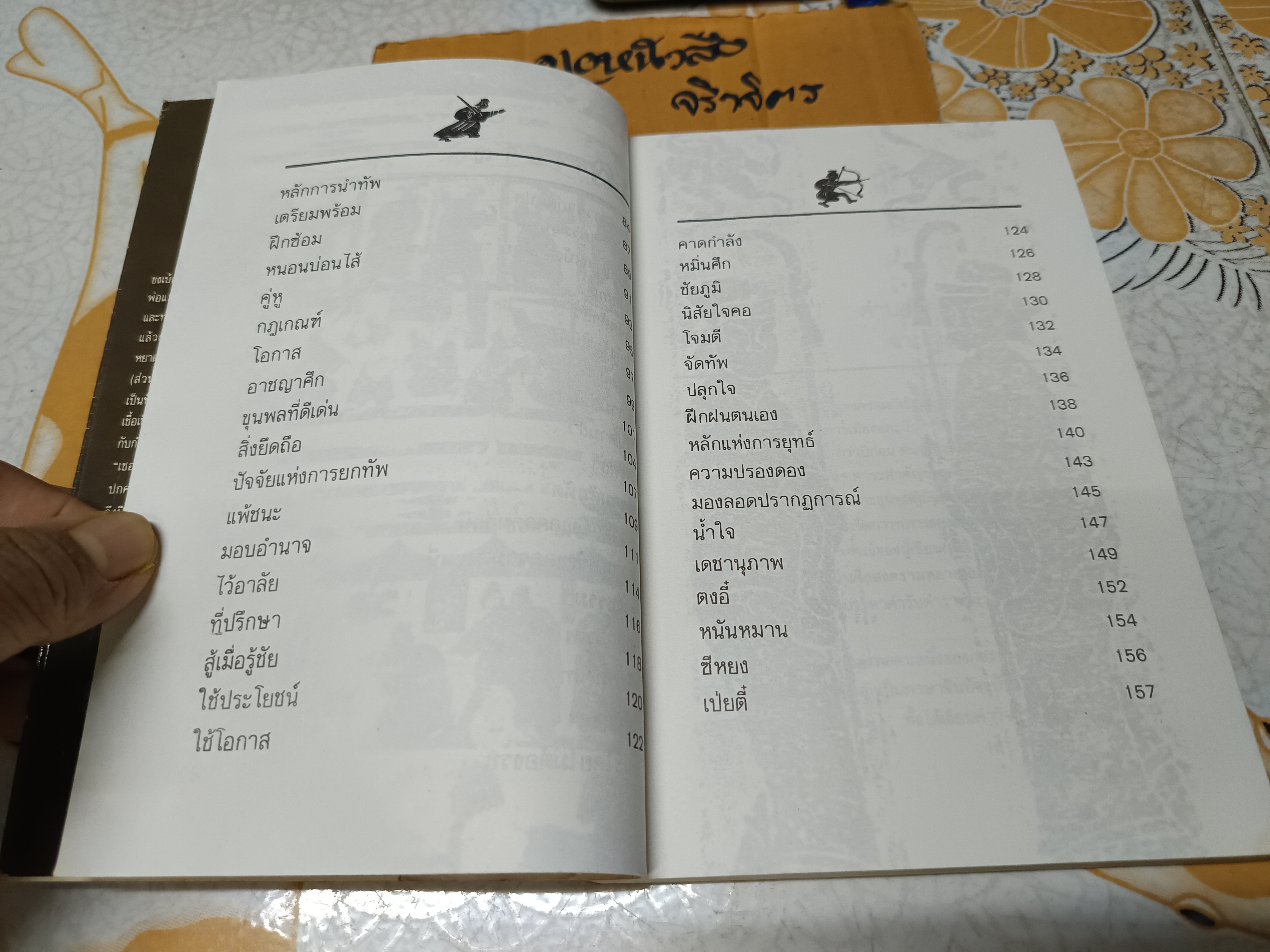 จากปัญญาขงเบ้ง ว่าด้วยชมรมขุนพล ทำนุ นวยุค แปล พิมพ์ครั้งที่ 3/2533