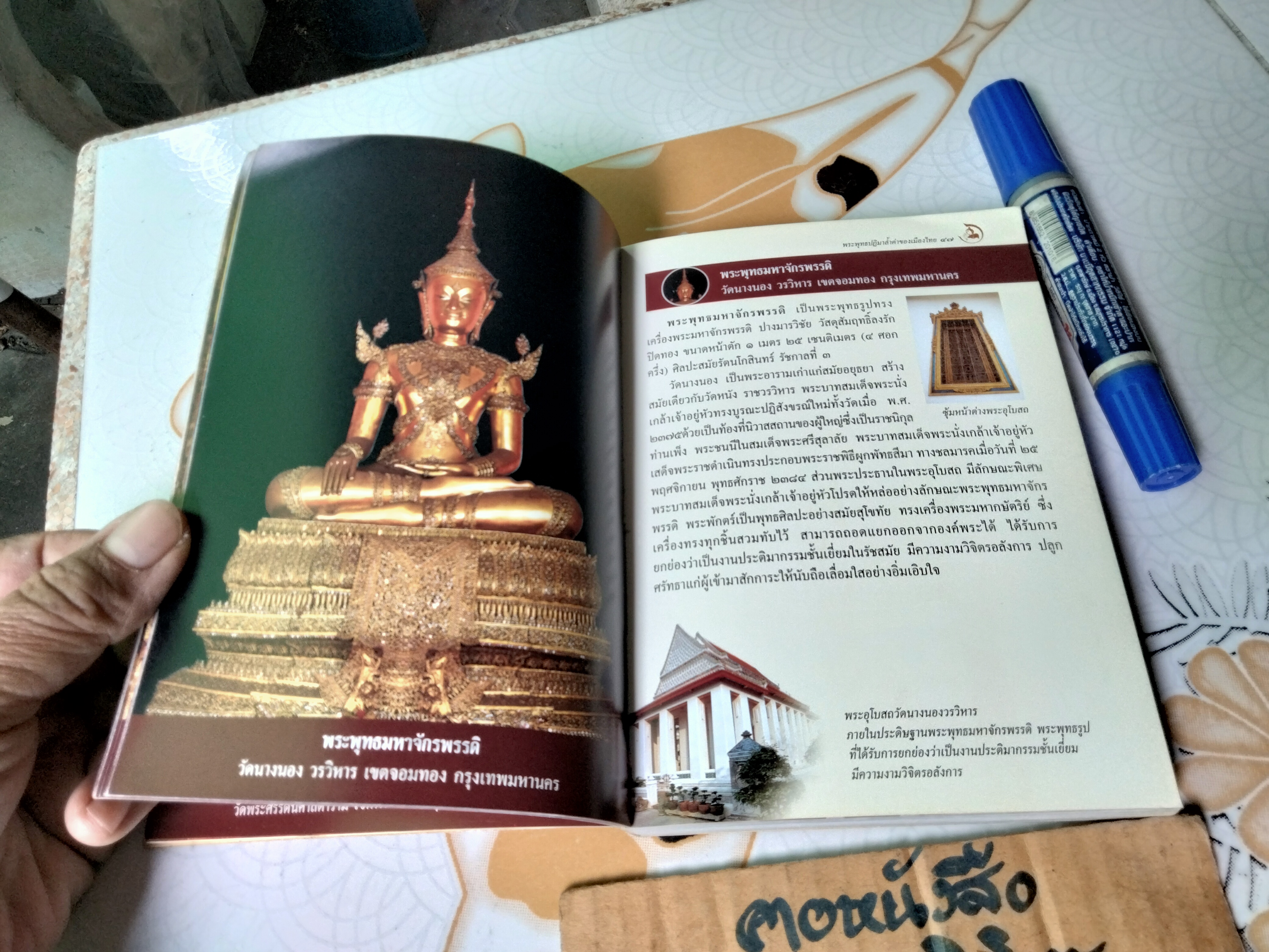 พระพุทธปฏิมาล้ำค่าของเมืองไทย - คู่มือไหว้พระพุทธรูปศักดิ์สิทธิ์ทั่วประเทศ โดย ทศพล จังพานิชย์กุล