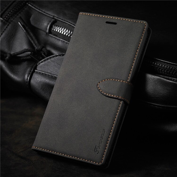 เคส Samsung Galaxy S10 #เคสฝาพับหนัง PU แบบกระเป๋าสตางค์ FORWENW F1 Series Card Holder Slot Wallet Stand Protection Phone Cover
