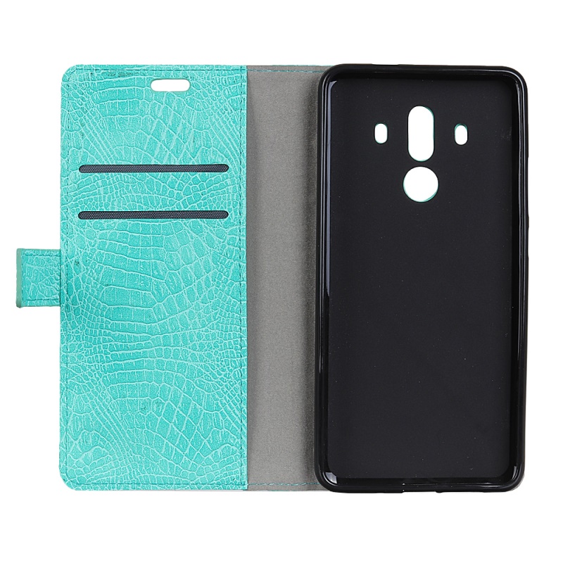เคส Huawei Mate 10 Pro #เคสฝาพับสไตล์กระเป๋าสตางค์รูปแบบหนังจระเข้